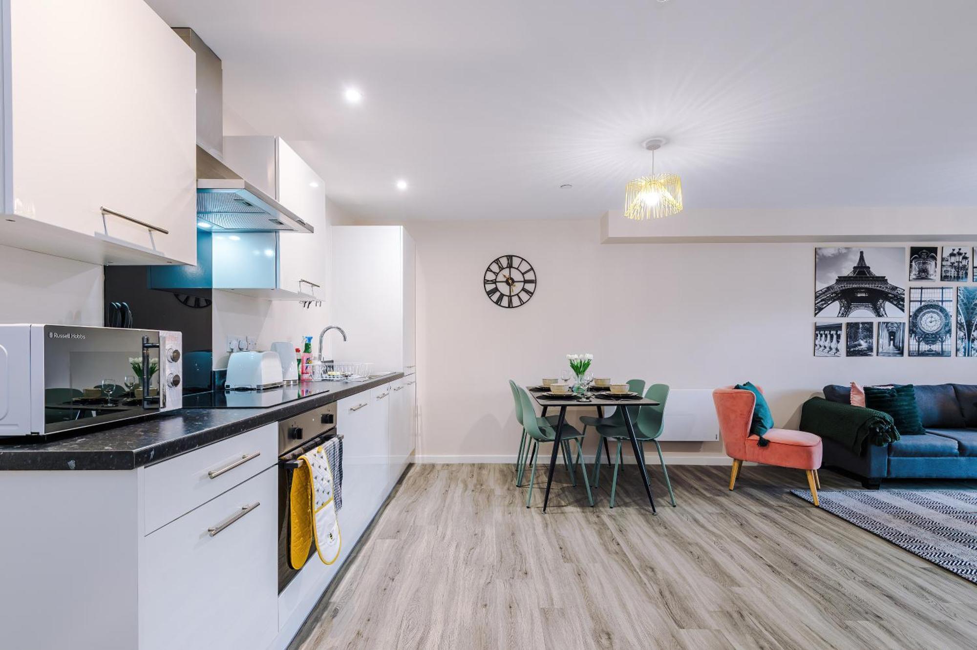 Deluxe New Build 2 Bedroom 2 Bathroom Apartment - Free Secure Parking Manchester Dış mekan fotoğraf